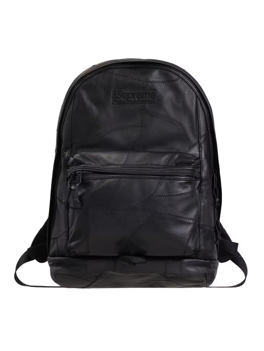 SUPREME LEATHER PATCHWORK BACKPACK (PRE-OWNED)