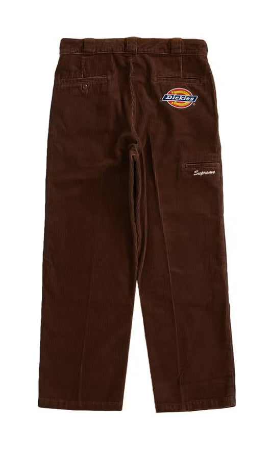 SUPREME X DICKIES CORDUROY DOUBLE KNEE WORK PANTS (PRE-OWNED)
