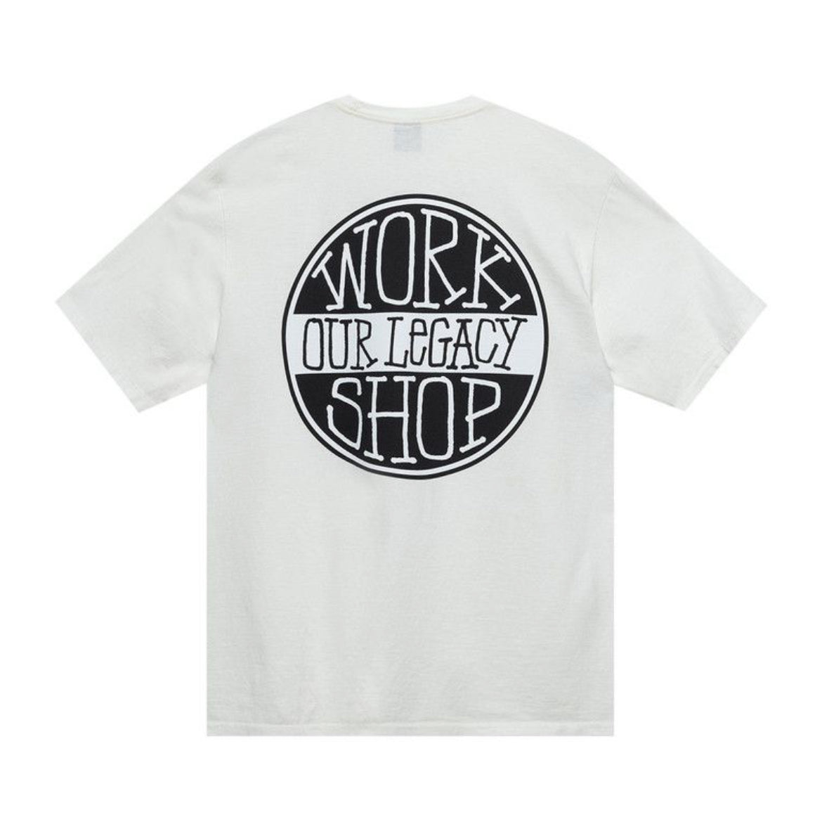 STUSSY OUR LEGACY WORK SHOP WHITE TEE (BRAND NEW)