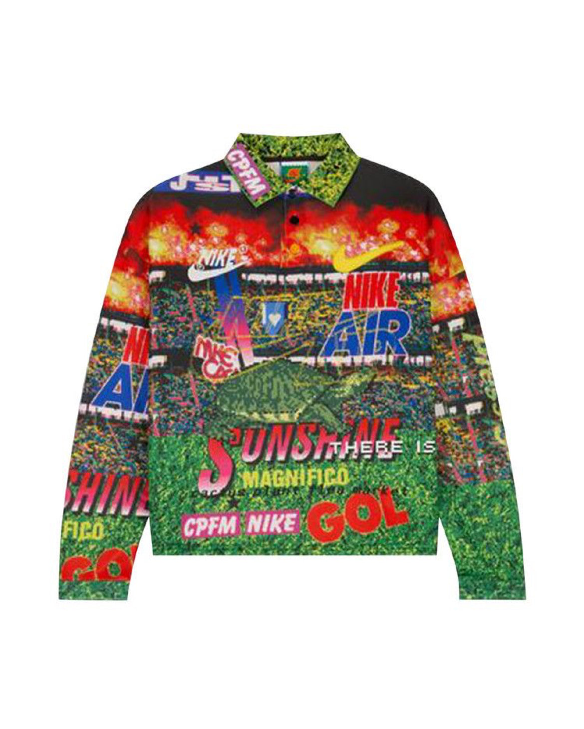 NIKE X CPFM CACTUS PLANT FLEA MARKET LONG SLEEVE POLO (BRAND NEW)