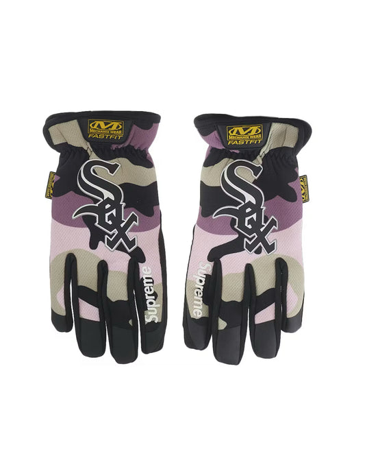 SUPREME MECHANIX FASTFIT  WHITE SOCKS GLOVES (BRAND NEW)