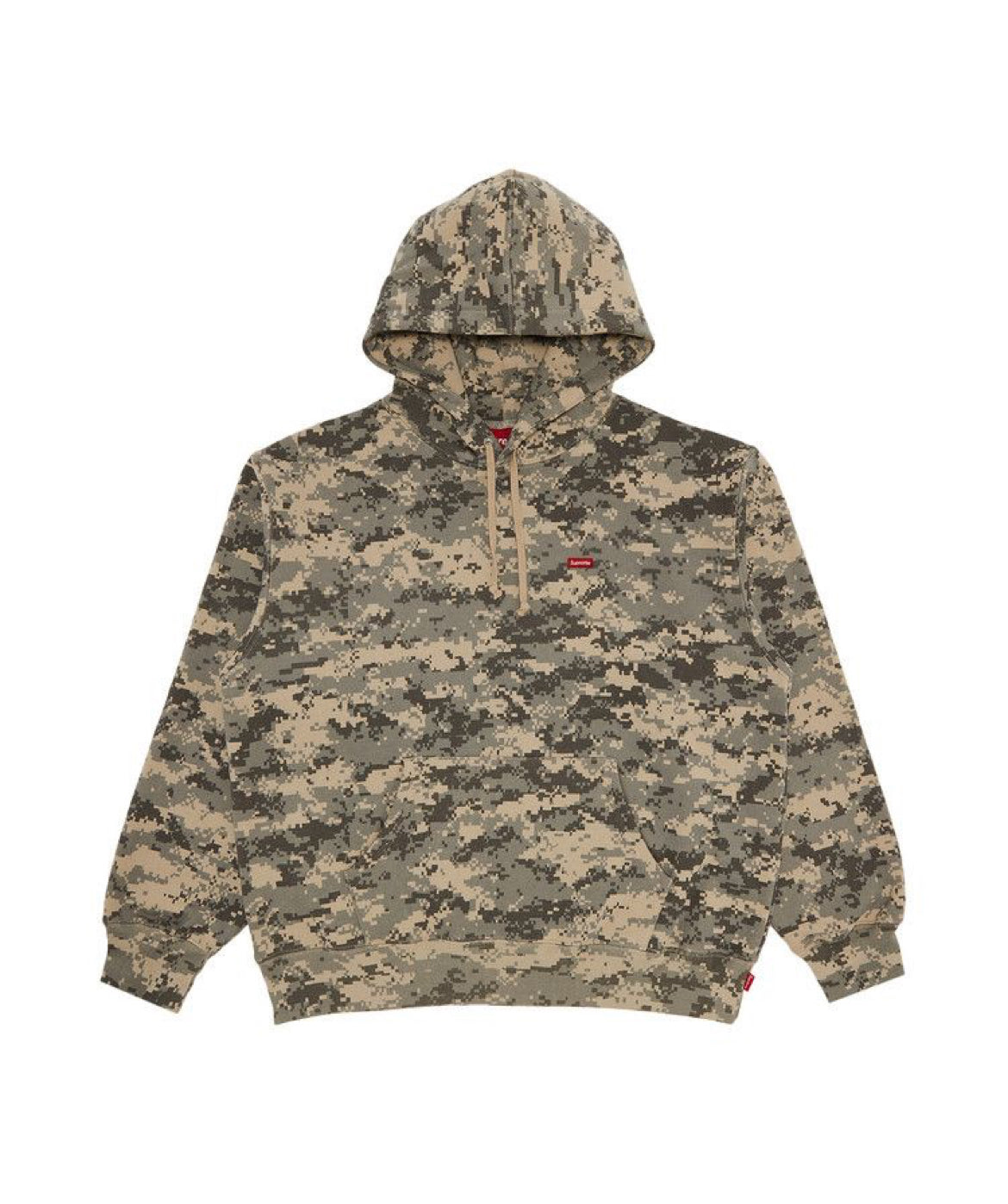 SUPREME SMALL BOX HOODED SWEATSHIRT “DIGI CAMO” (PRE-OWNED)