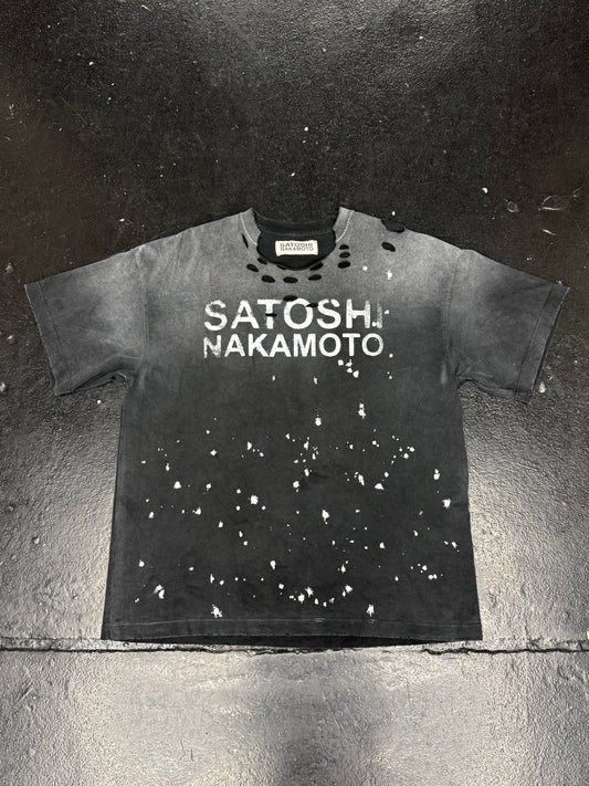 SATOSHI NAKAMOTO DESTROYED LUKE TEE (PRE-OWNED)