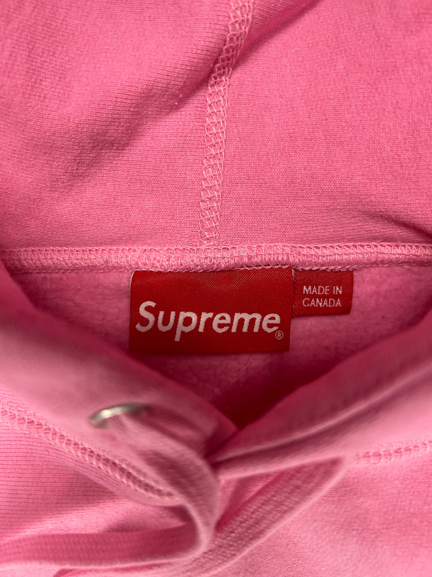 SUPREME PINK BOX LOGO HOODIE (BRAND NEW)