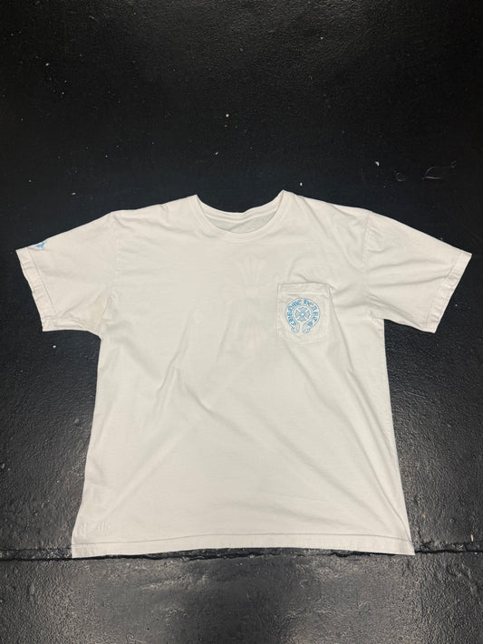 CHROME HEARTS TRIPLE CROSS LOGO T-SHIRT (PRE-OWNED)
