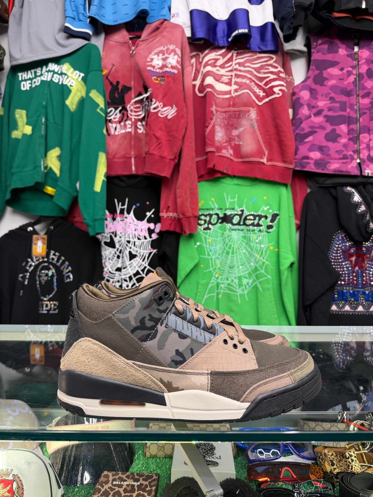 JORDAN 3 PATCHWORK (PRE-OWNED W/ BOX)