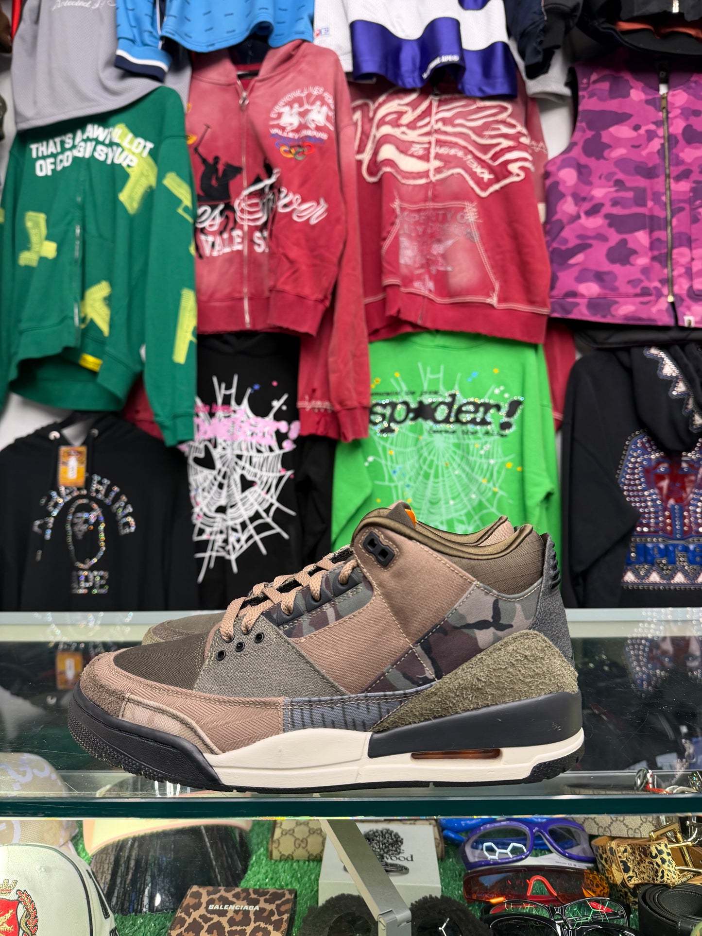 JORDAN 3 PATCHWORK (PRE-OWNED W/ BOX)