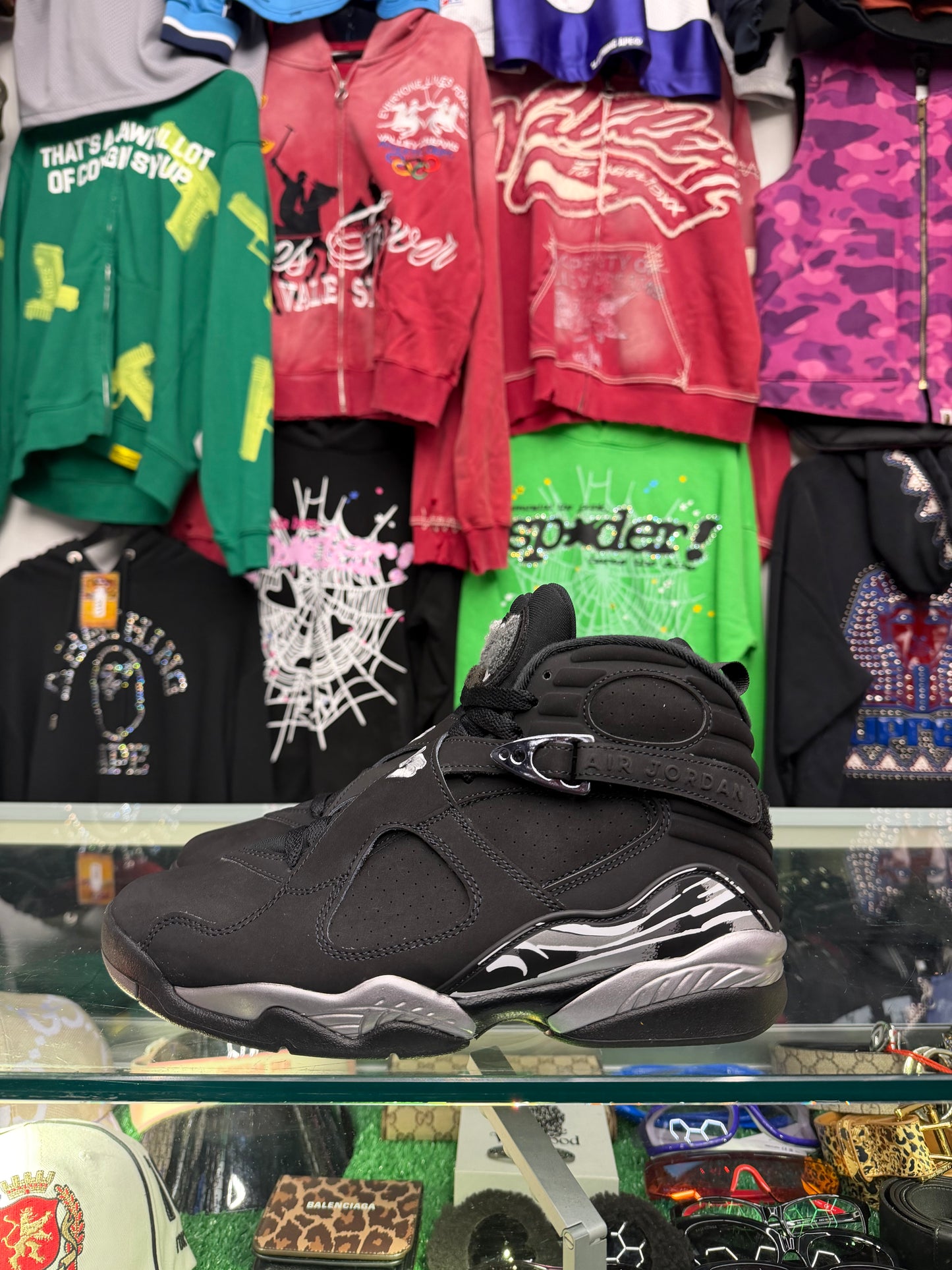 JORDAN 8 CHROME (PRE-OWNED W/ BOX)