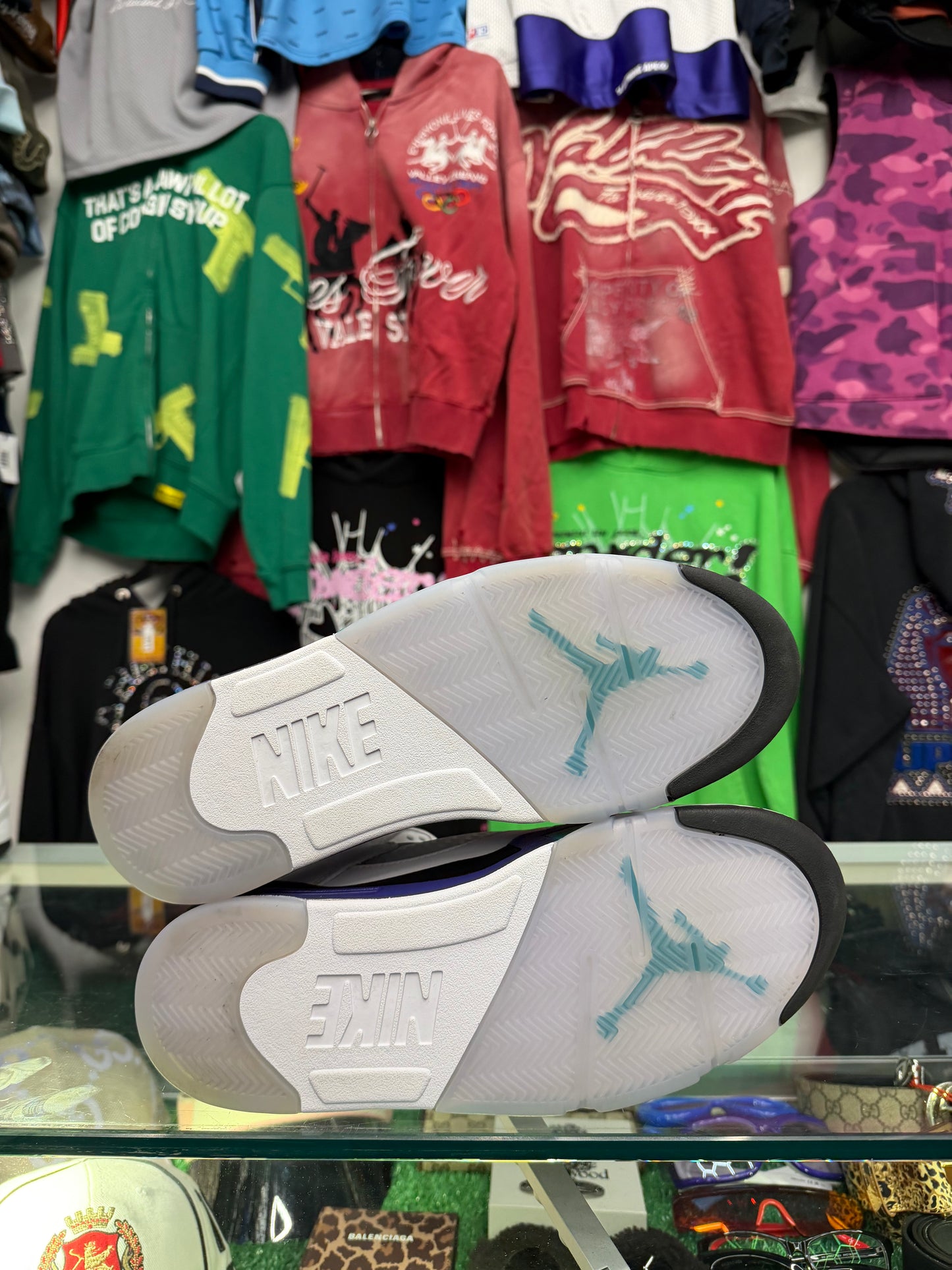 JORDAN 5 GRAPE (PRE-OWNED NO BOX)