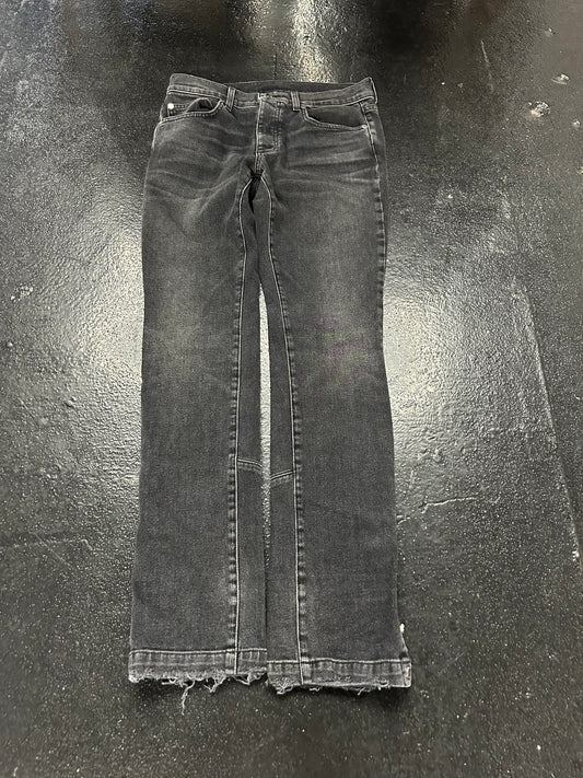 RHUDE BLACK SKINNY JEANS (PRE OWNED)