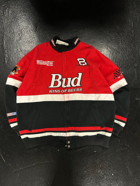 NASCAR BUD KING OF BEERS JACKET (PRE OWNED)