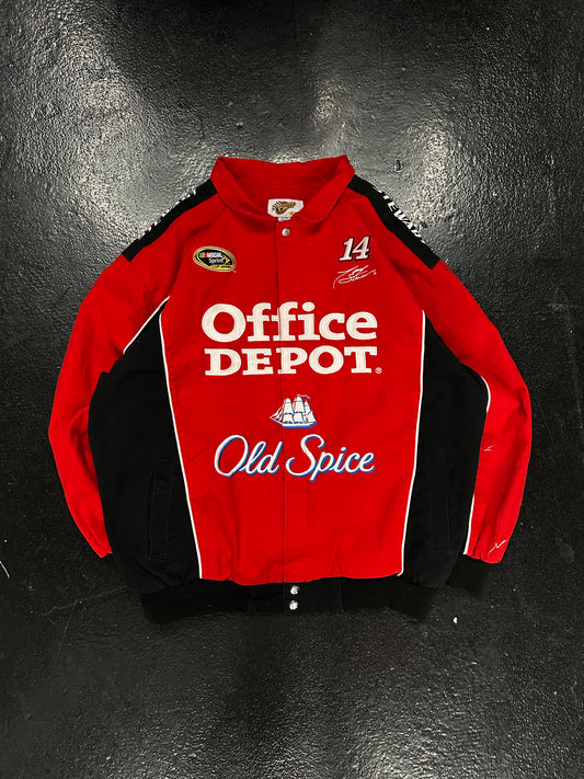 NASCAR OFFICE DEPOT/ OLD SPICE JACKET (PRE OWNED)
