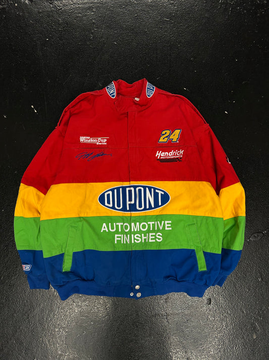 NASCAR DU PONT RAINBOW JACKET (PRE OWNED)