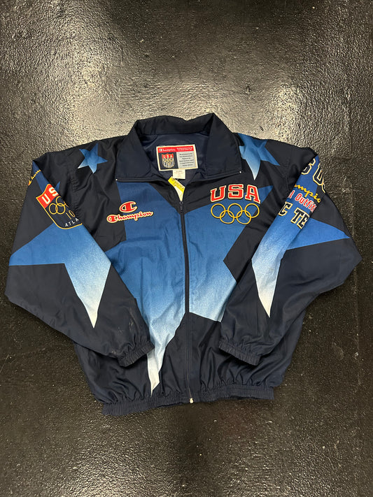 CHAMPION USA WINDBREAKER (PRE OWNED)
