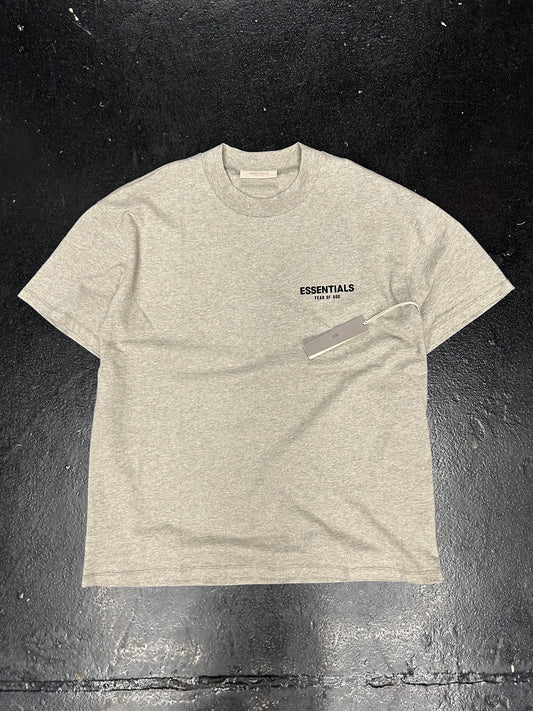 ESSENTIALS LIGHT OATMEAL TEE (BRAND NEW)