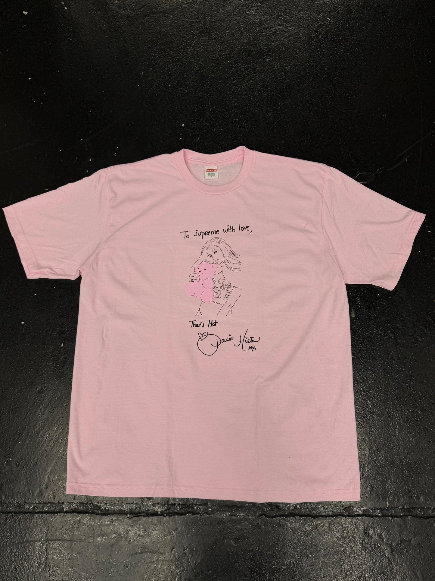 SUPREME PINK PARIS TEE (BRAND NEW)