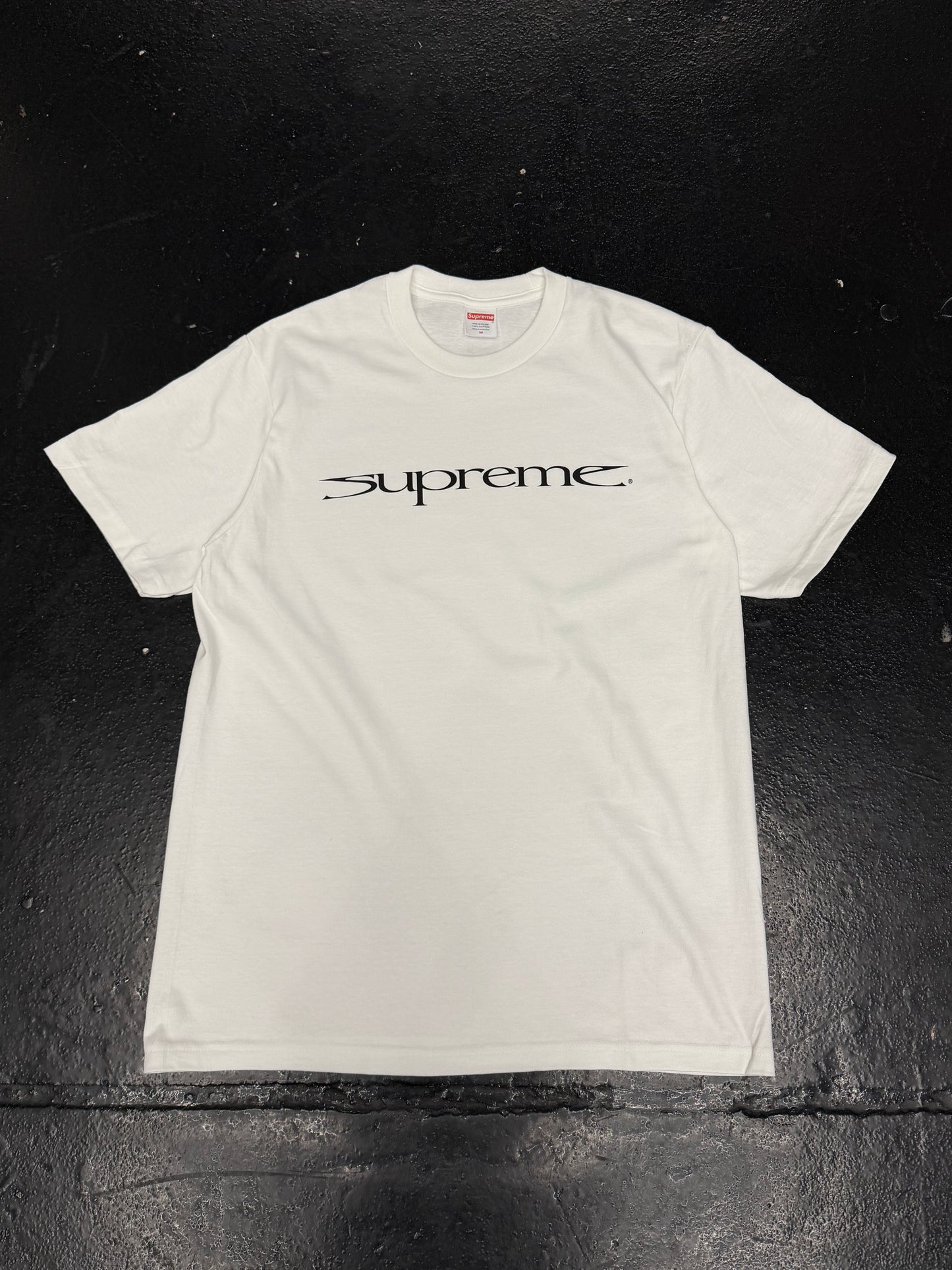 SUPREME WHITE SHARP TEE (BRAND NEW)