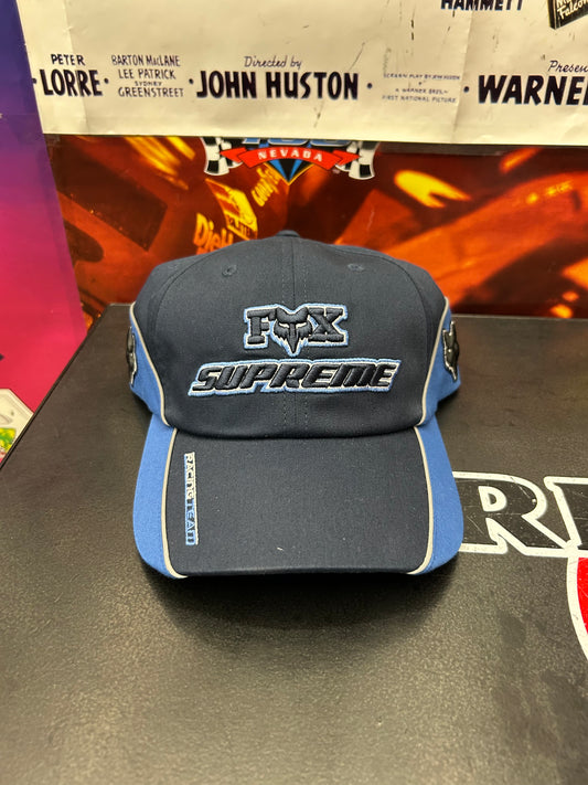 SUPREME X FOX RACING HAT (BRAND NEW)