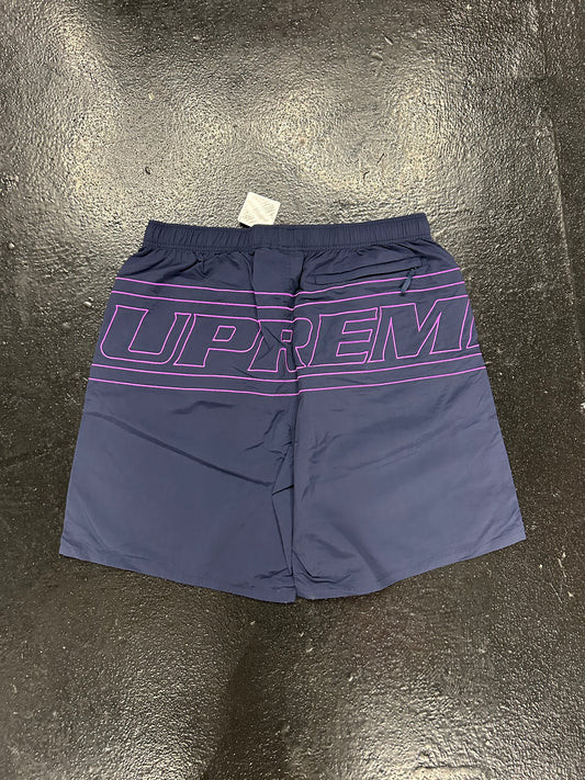 SUPREME BLUE/ PURPLE NYLON SHORTS (BRAND NEW)