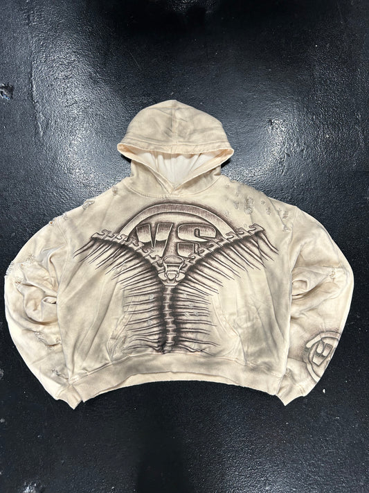 VALE VALLEY SPORTS SKELETON ZIP HOODIE (BRAND NEW)