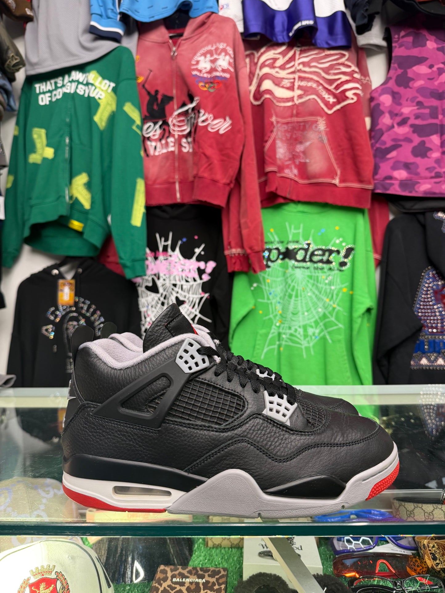 JORDAN 4 BRED REIMAGINED (PRE-OWNED W/ BOX)