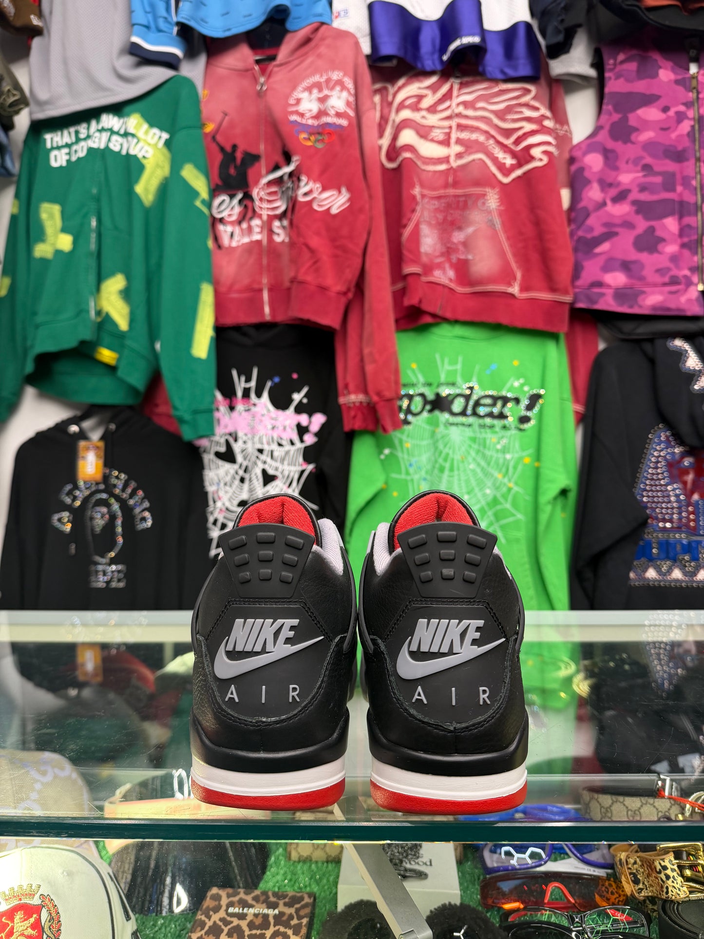 JORDAN 4 BRED REIMAGINED (PRE-OWNED W/ BOX)