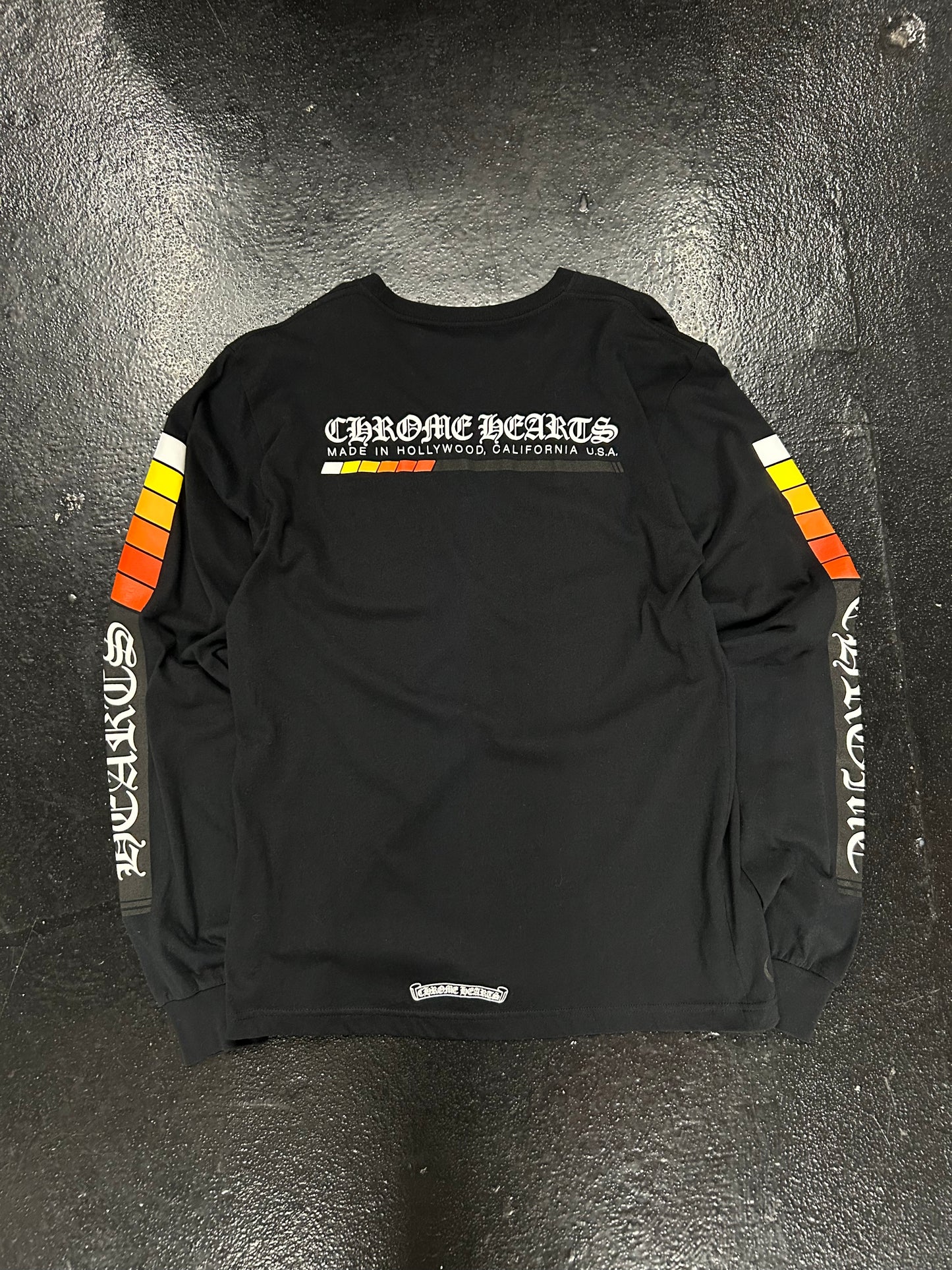 CHROME HEARTS HOLLYWOOD BOOST BLACK LONGSLEEVE (BRAND NEW)
