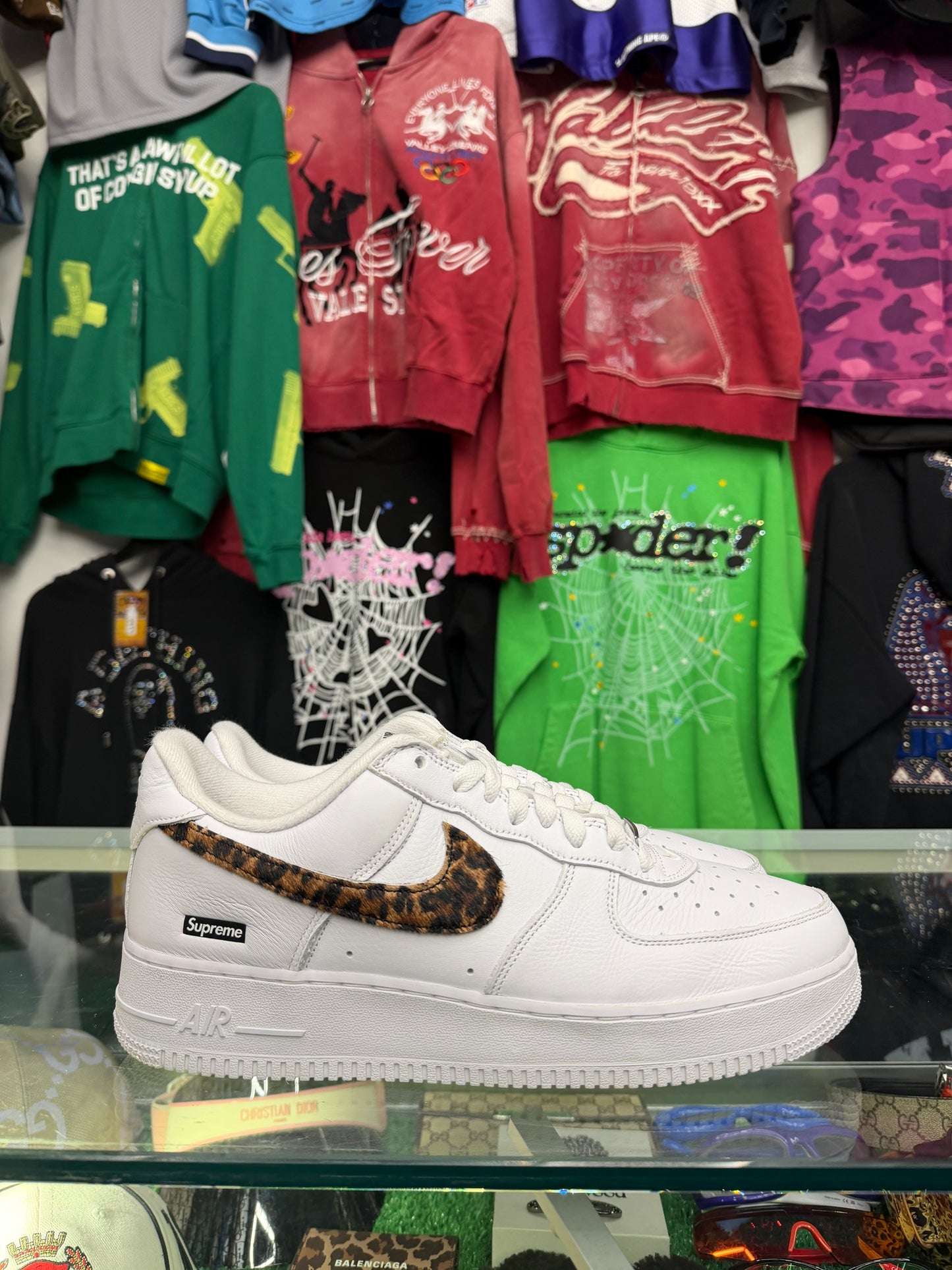 NIKE AIR FORCE 1 SUPREME GOODENOUGH (PRE-OWNED W/ BOX)