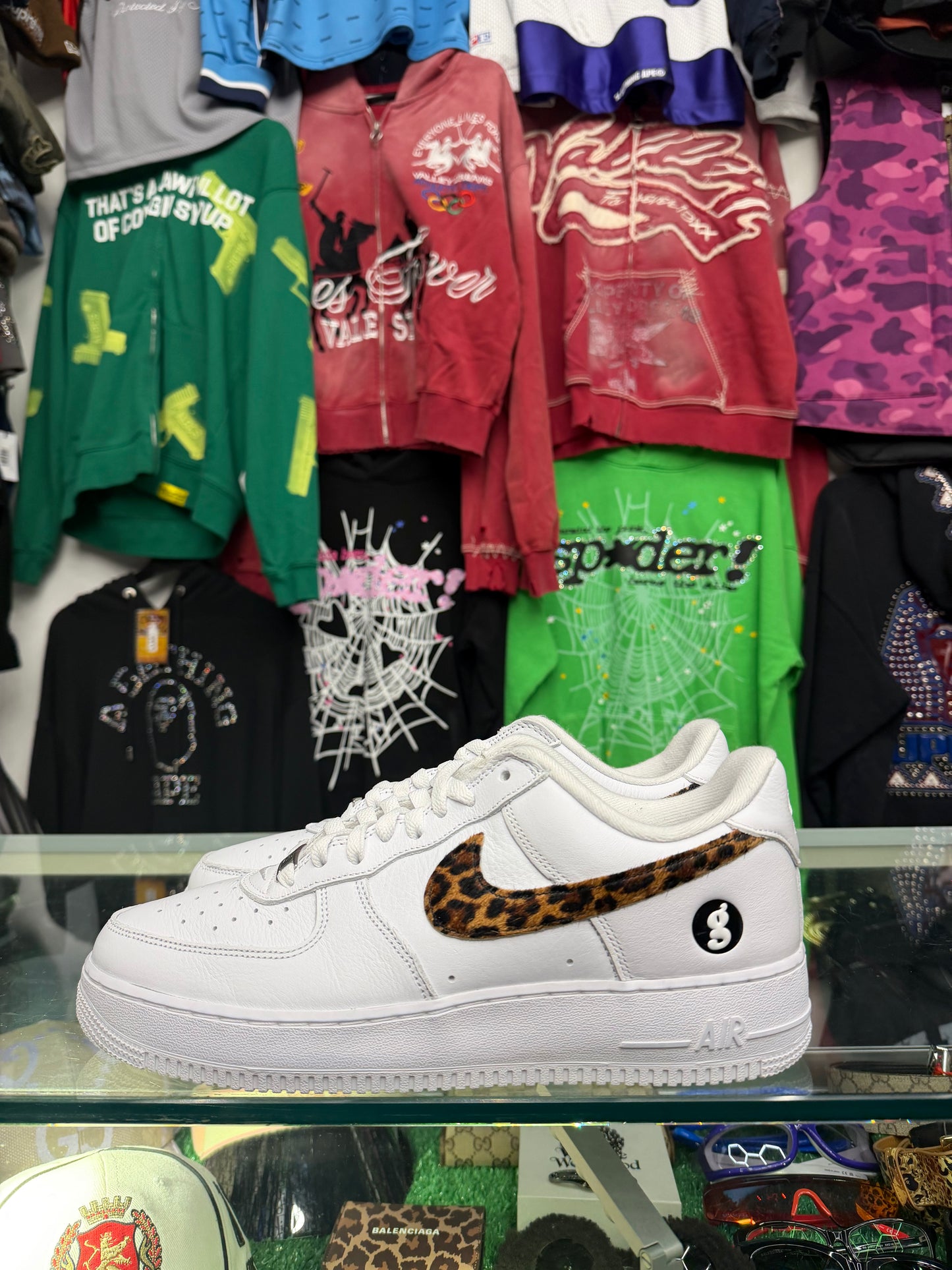 NIKE AIR FORCE 1 SUPREME GOODENOUGH (PRE-OWNED W/ BOX)