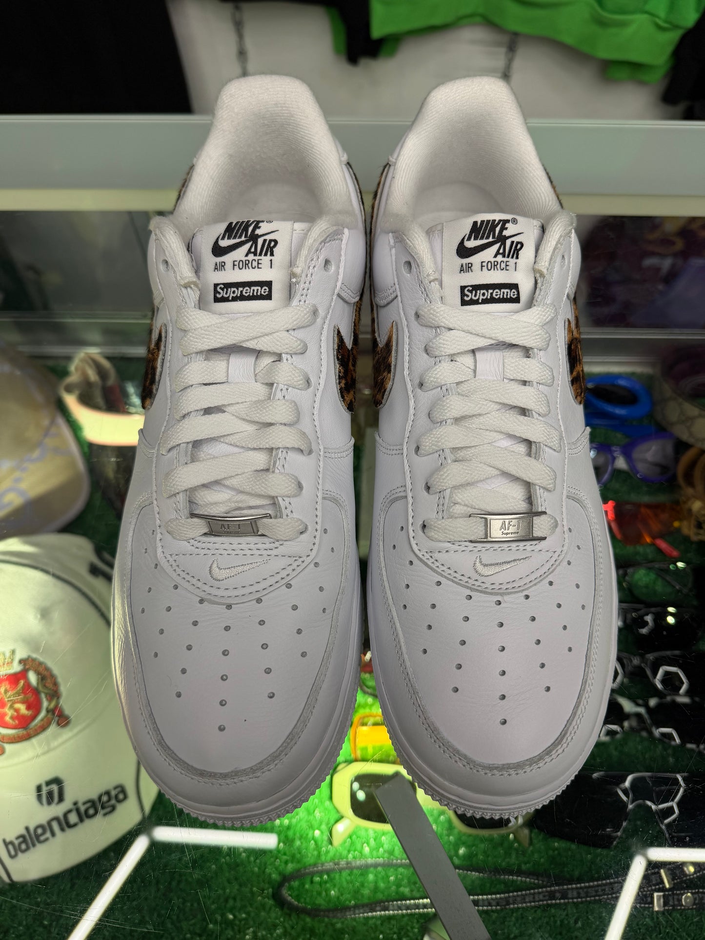 NIKE AIR FORCE 1 SUPREME GOODENOUGH (PRE-OWNED W/ BOX)