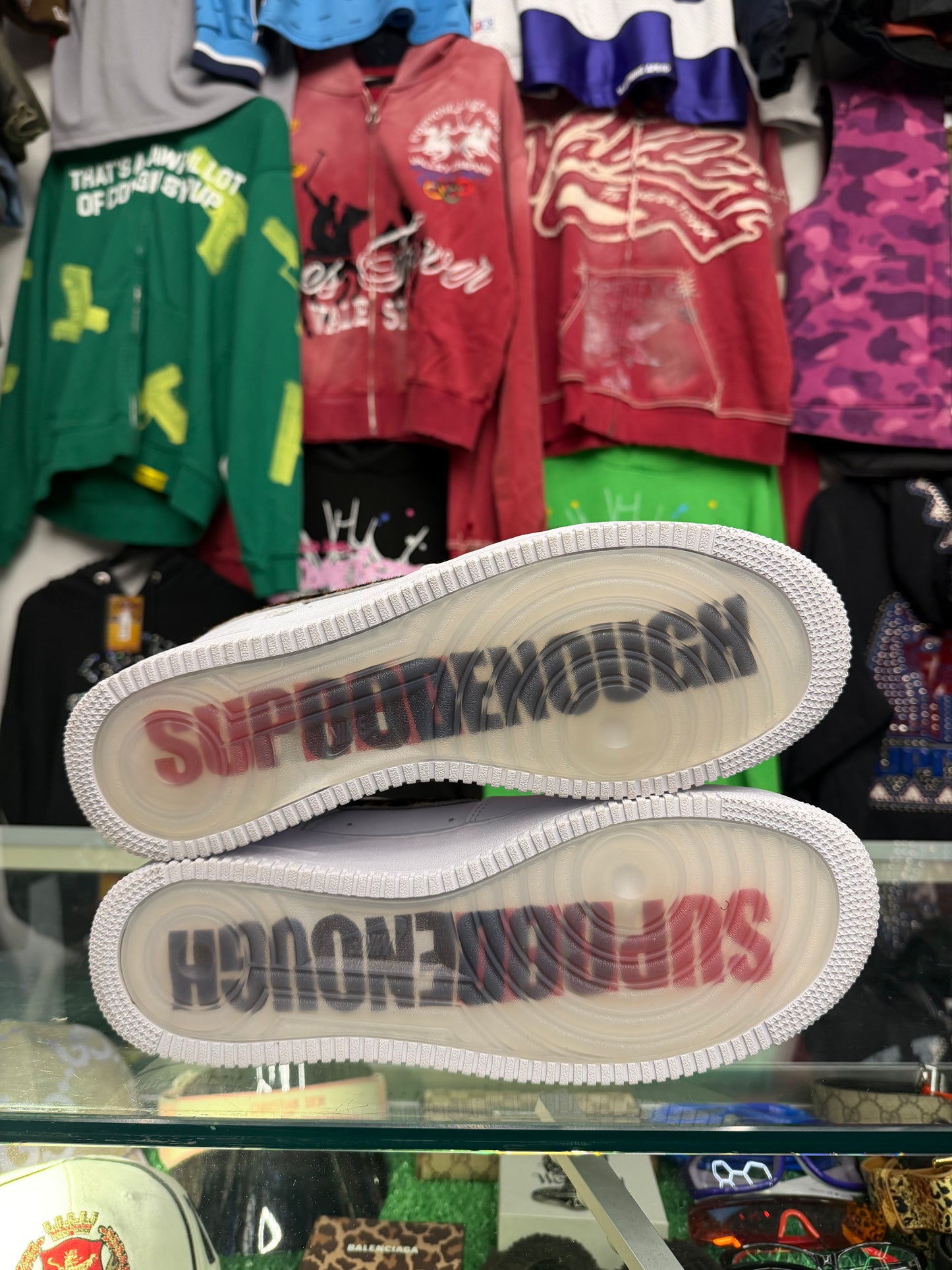 NIKE AIR FORCE 1 SUPREME GOODENOUGH (PRE-OWNED W/ BOX)