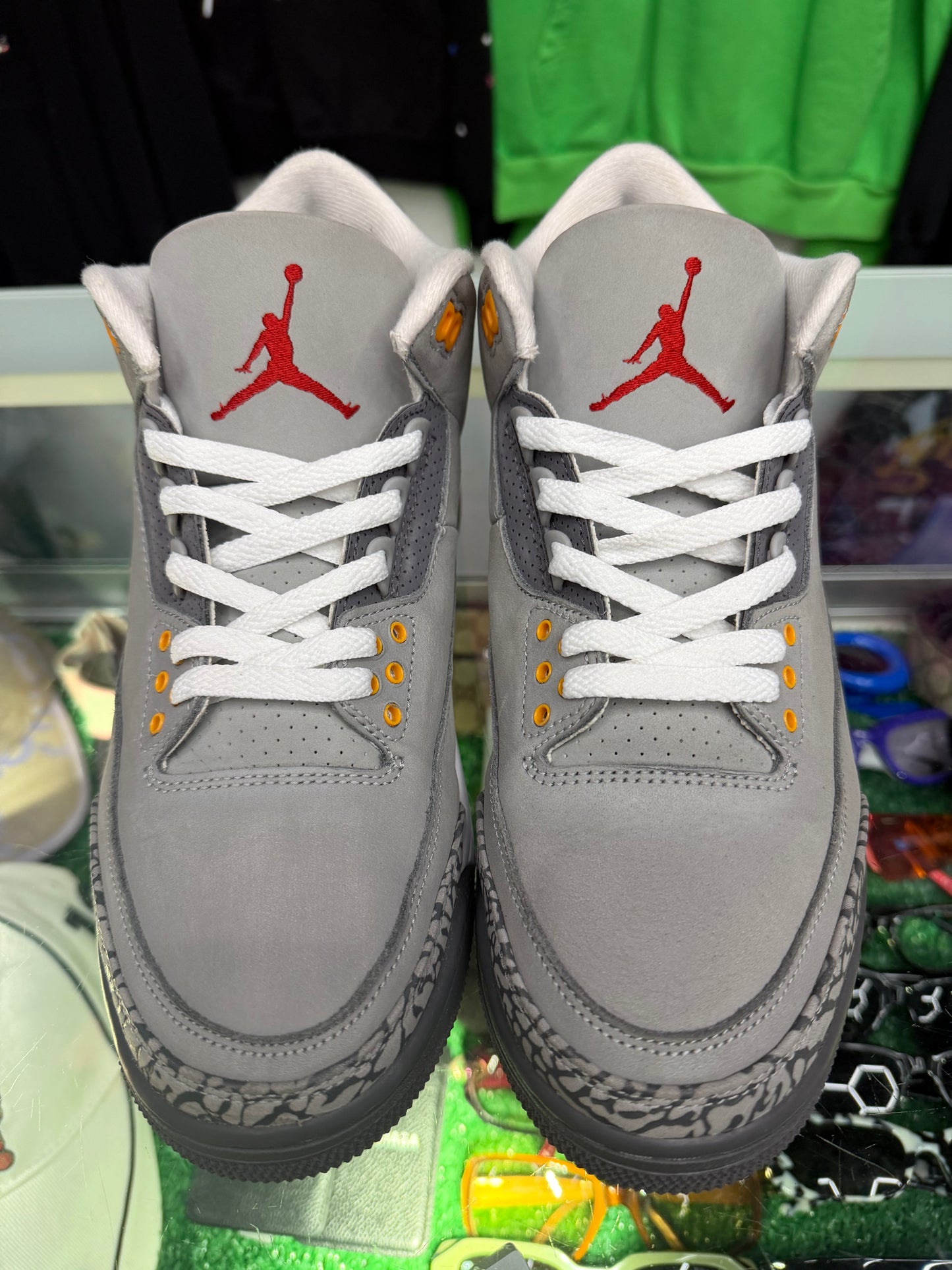 JORDAN 3 COOL GREY (PRE-OWNED W/ BOX)