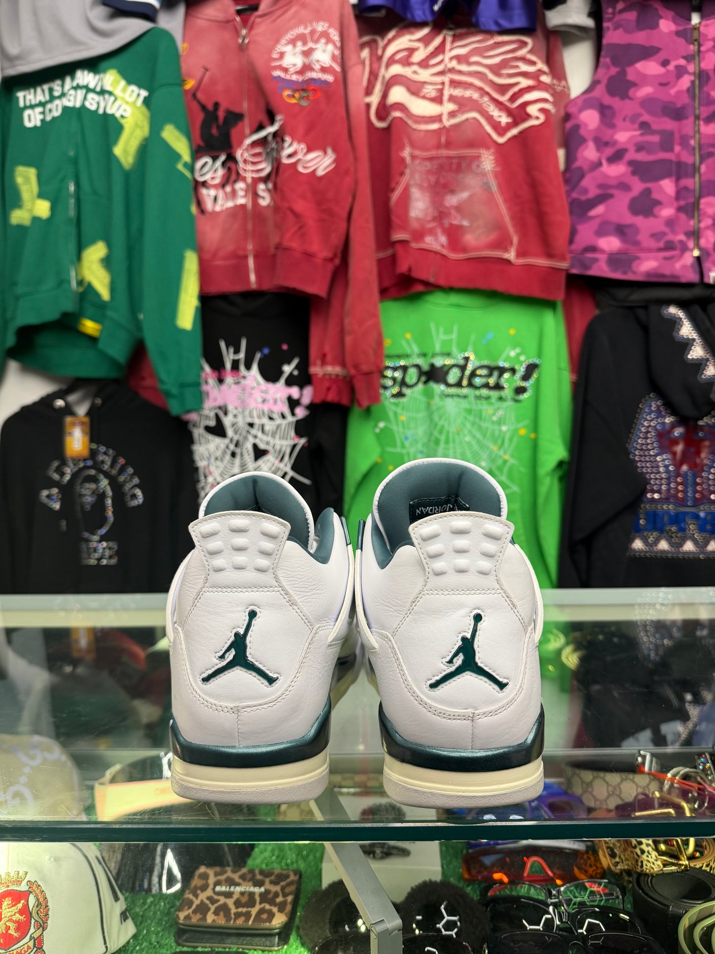 JORDAN 4 OXIDIZED GREEN (PRE-OWNED W/ BOX)