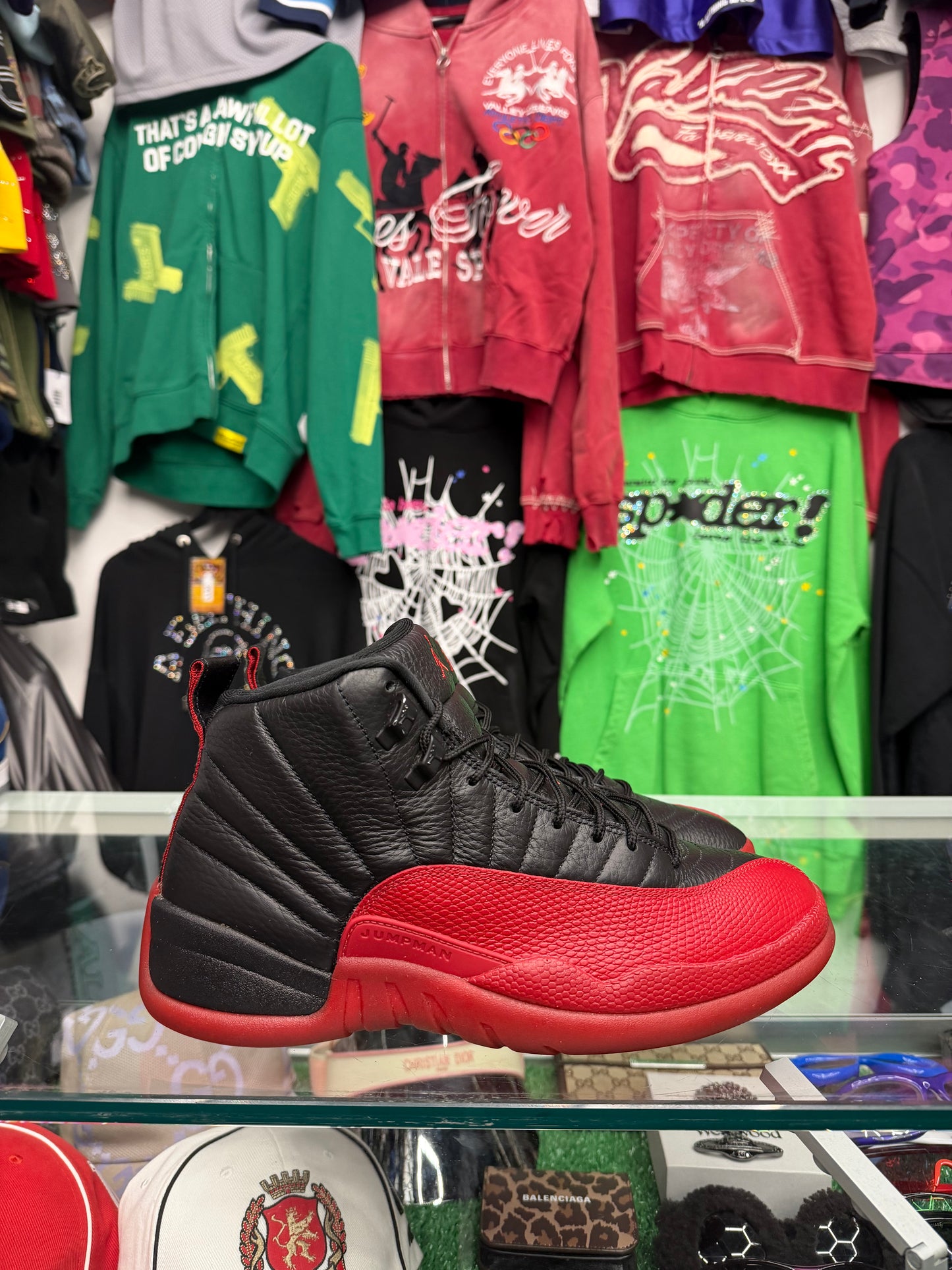 JORDAN 12 FLU GAME (PRE-OWNED W/ BOX)
