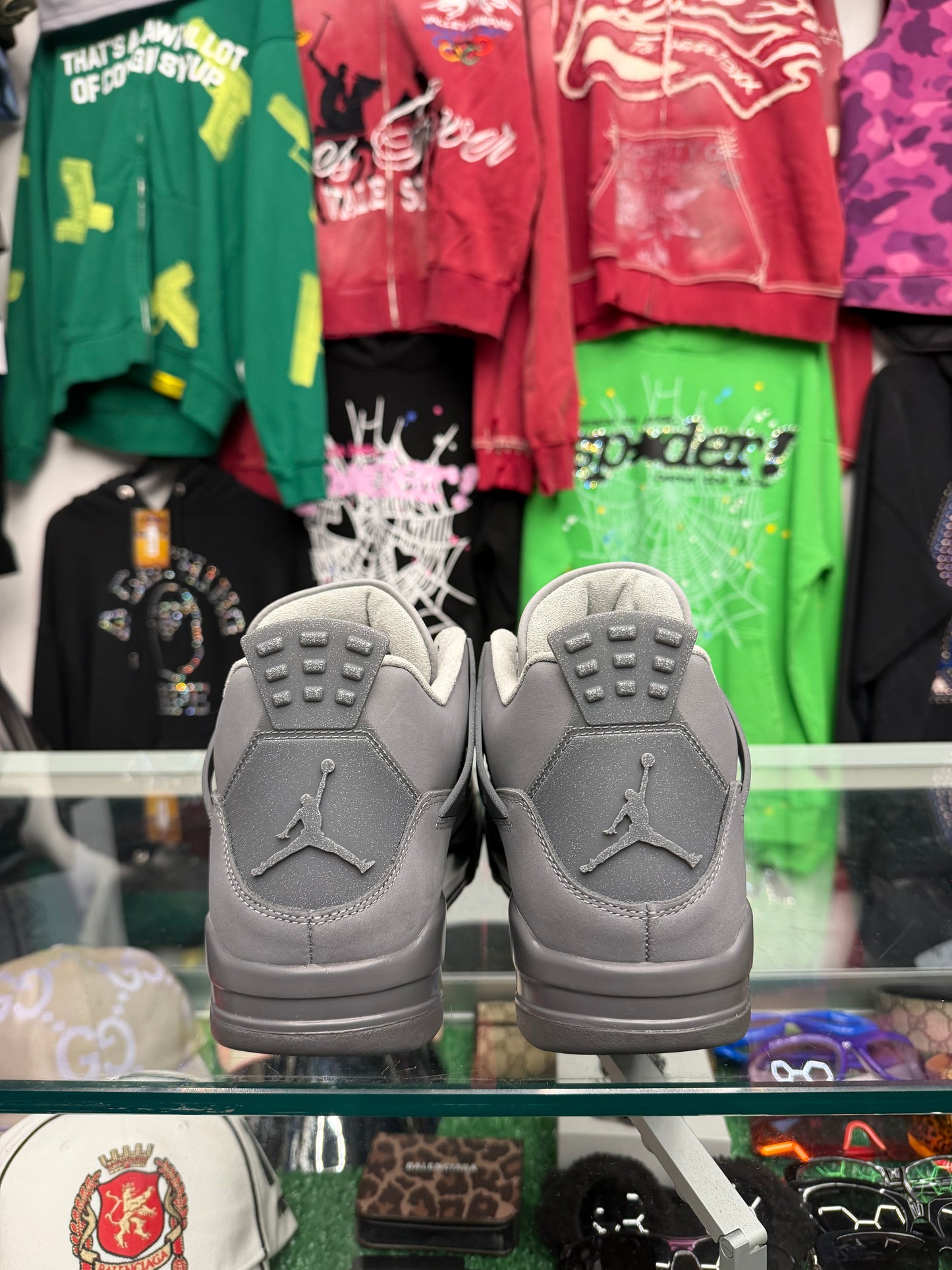 JORDAN 4 WET CEMENT (PRE-OWNED W/ BOX)