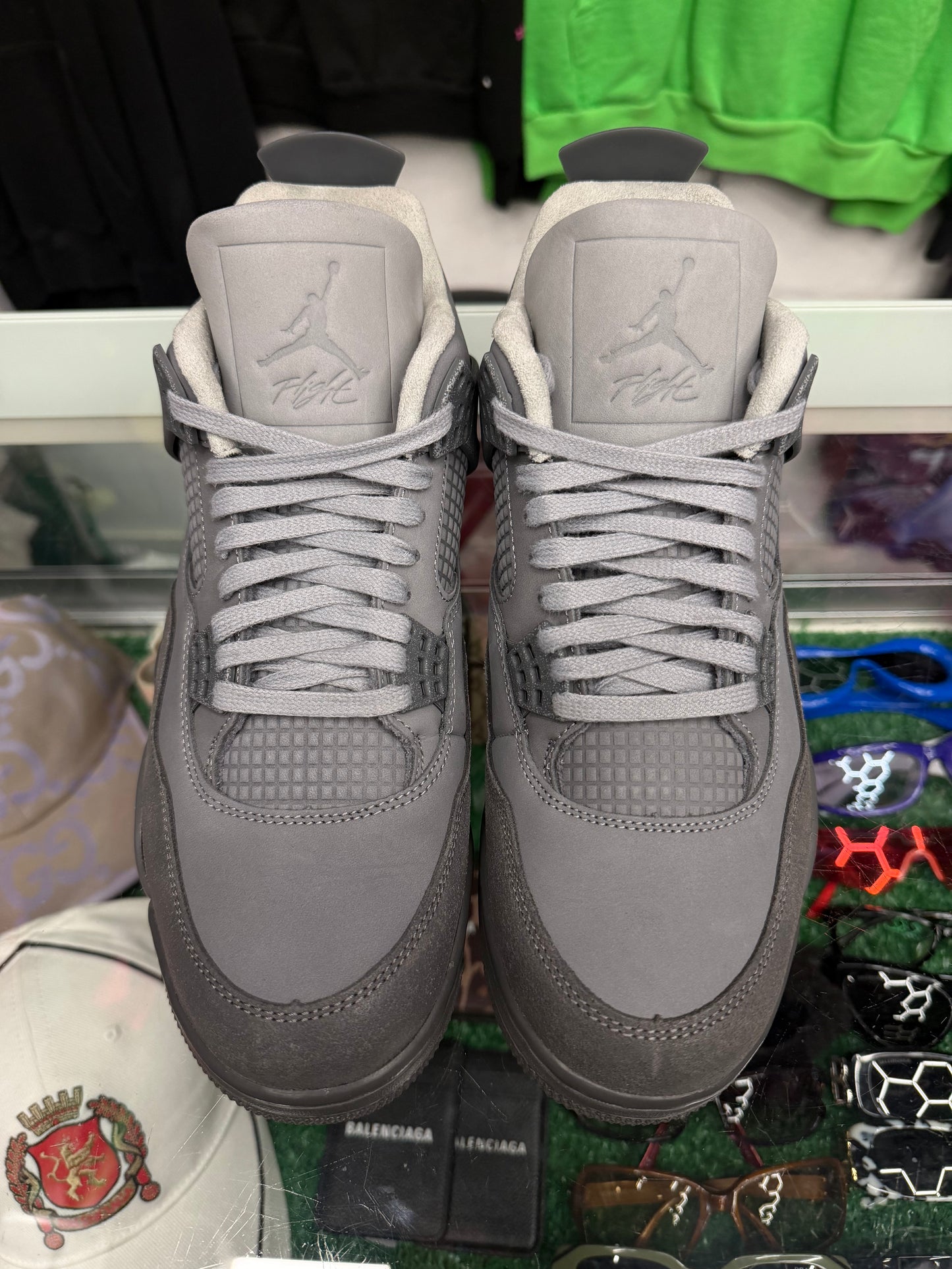 JORDAN 4 WET CEMENT (PRE-OWNED W/ BOX)