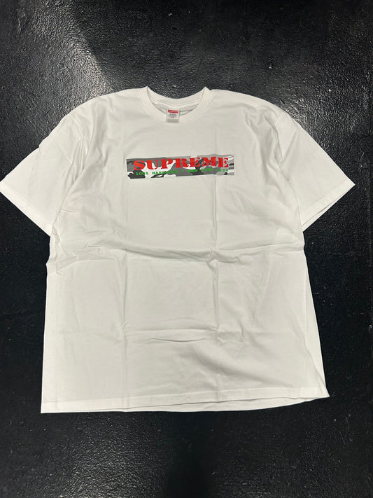 SUPREME HARDCORE WHITE TEE (BRAND NEW)
