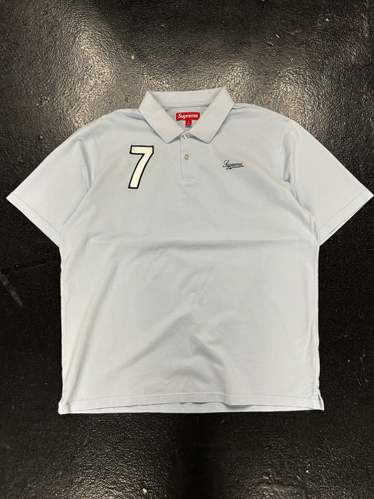 SUPREME LIGHT BLUE POLO (BRAND NEW)