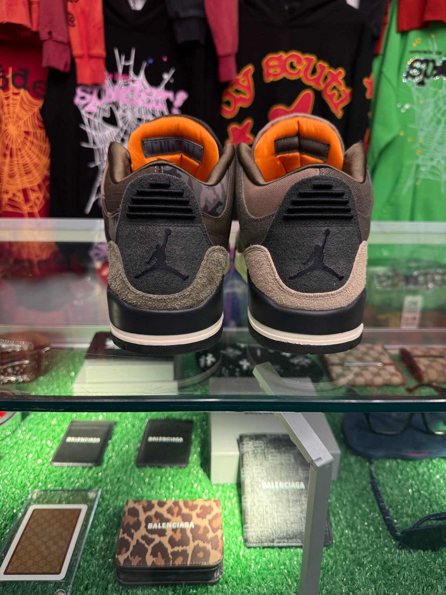 JORDAN 3 RETRO PATCHWORK (PRE-OWNED NO BOX)