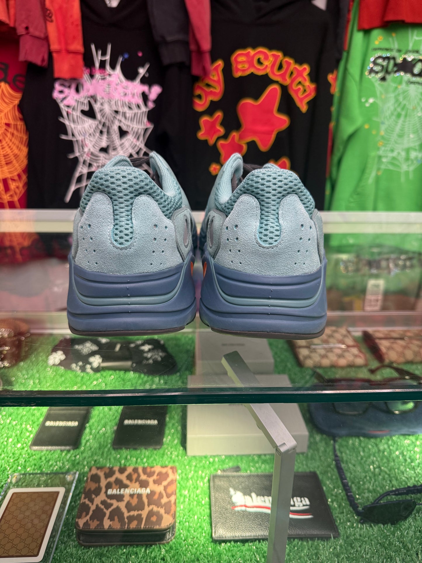 ADIDAS YEEZY BOOST 700 FADED AZUR (PRE-OWNED W/ BOX)