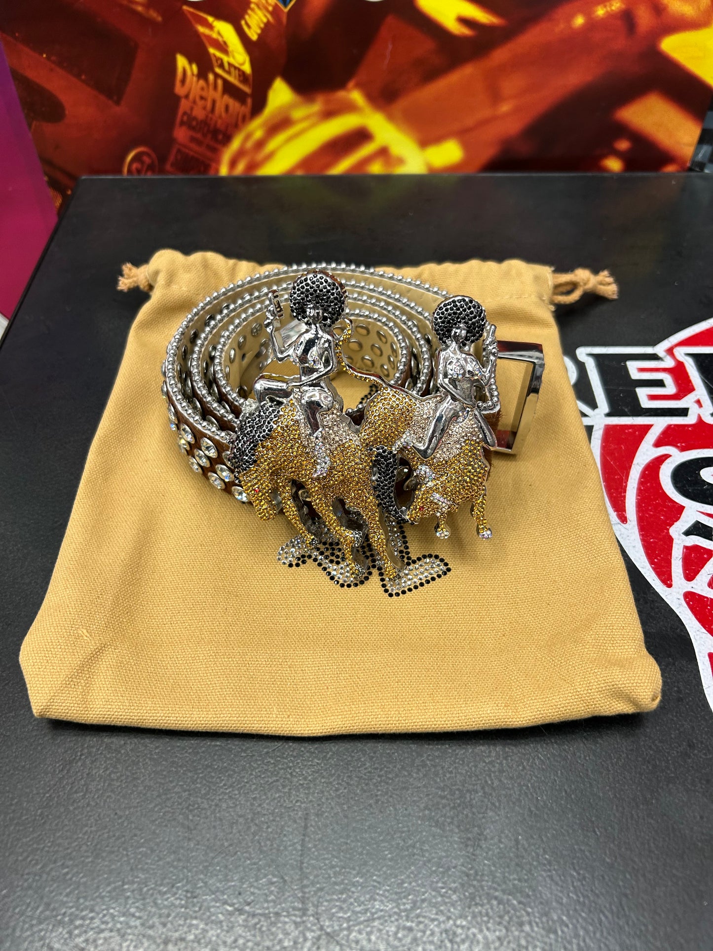 STOLEN ARTS COWGIRL STUDDED BELT (BRAND NEW)