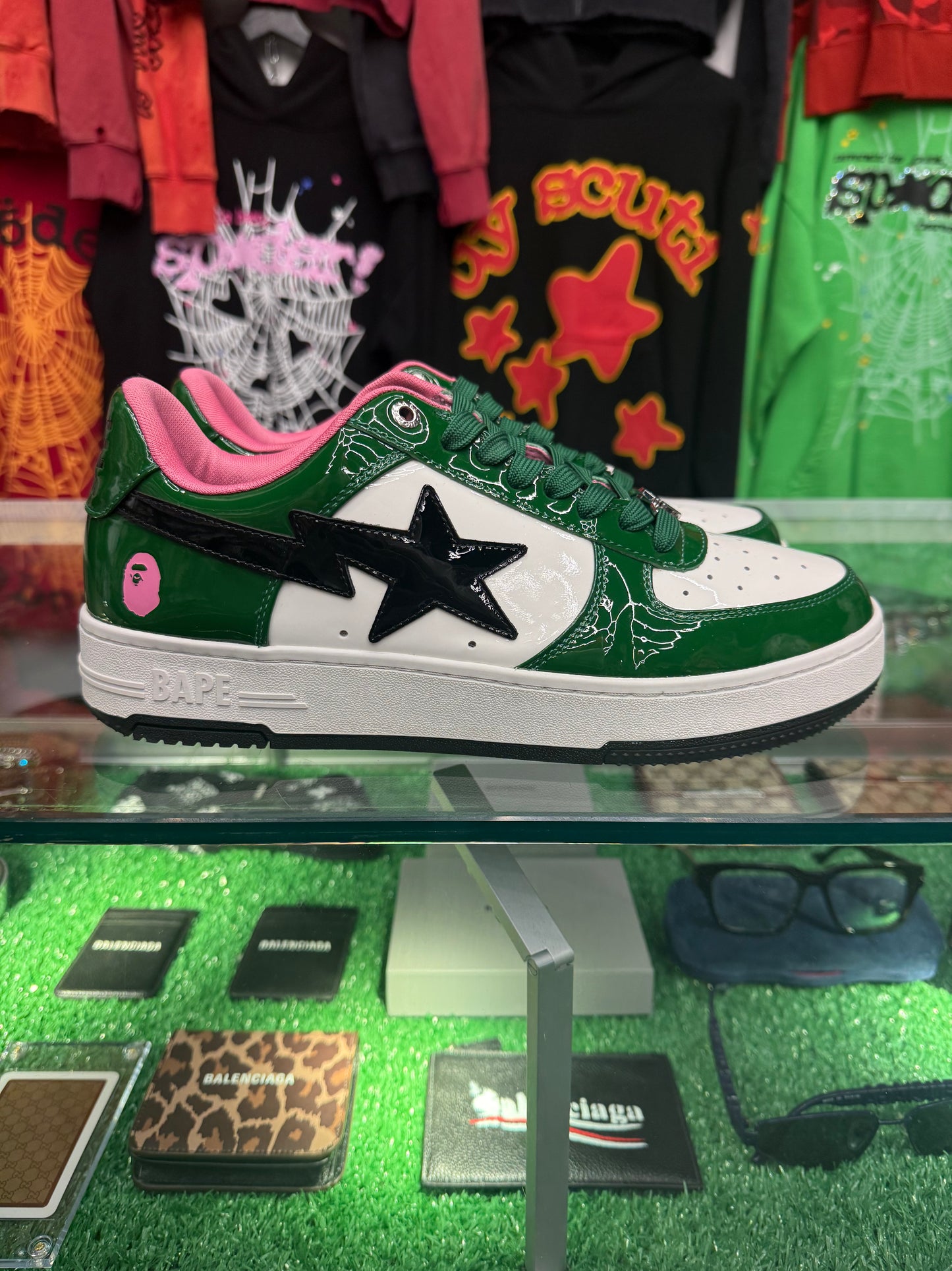 BAPESTA # 1 GREEN (PRE-OWNED W/ BOX)