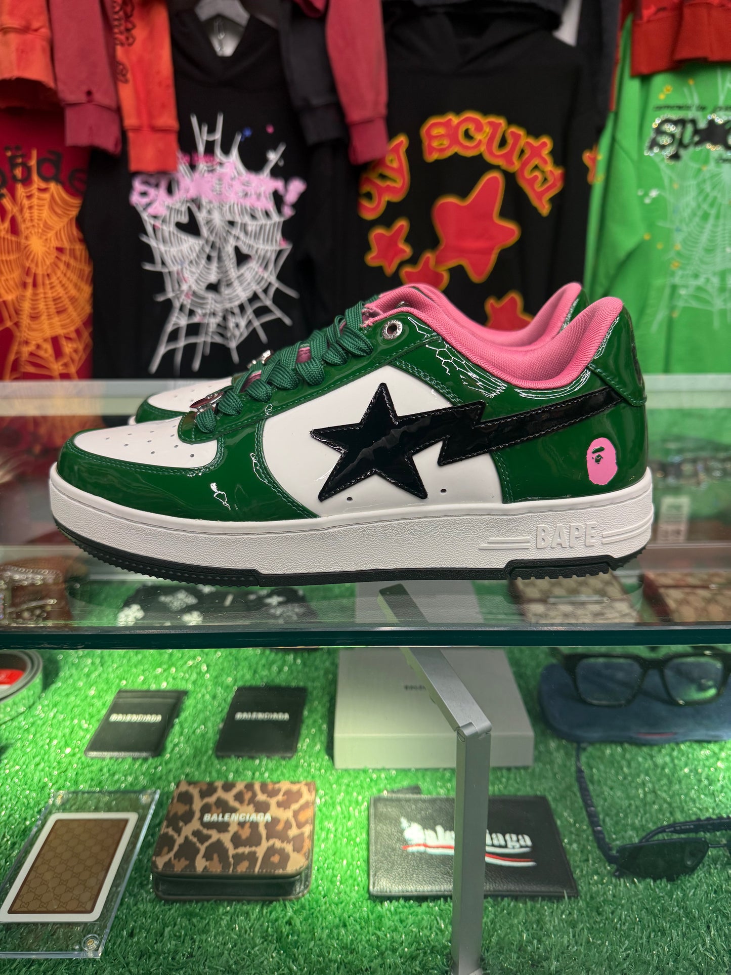 BAPESTA # 1 GREEN (PRE-OWNED W/ BOX)