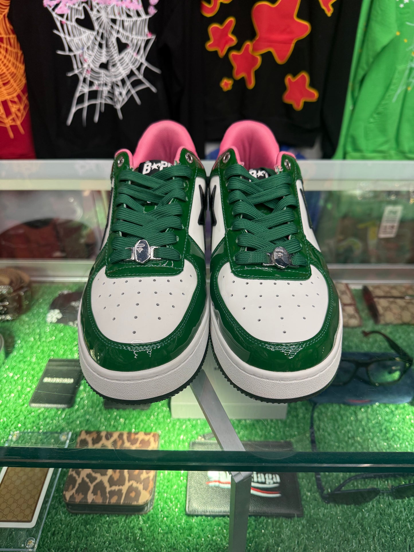 BAPESTA # 1 GREEN (PRE-OWNED W/ BOX)