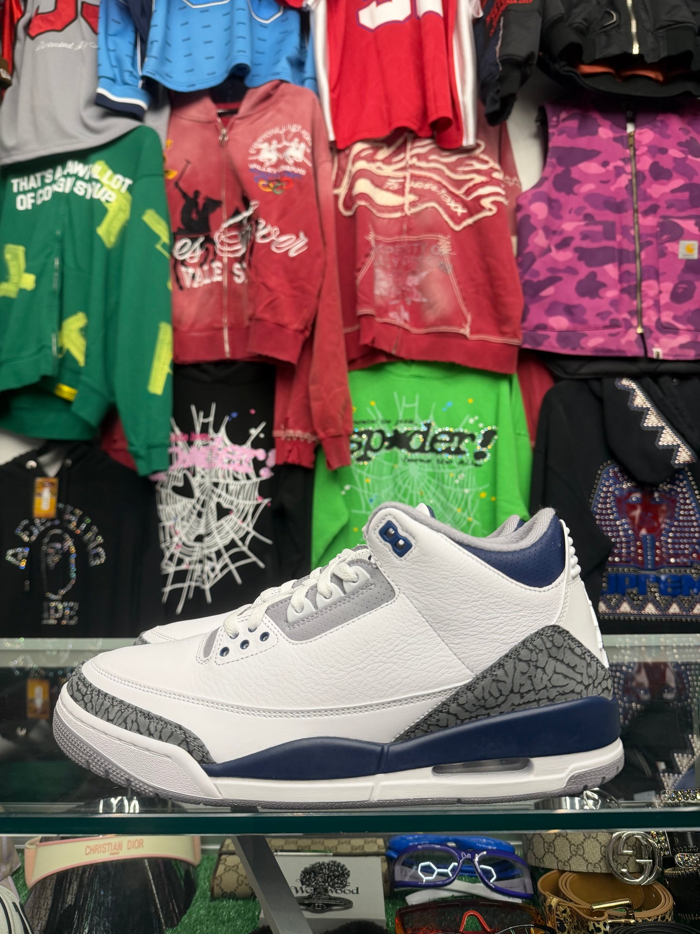 JORDAN 3 MIDNIGHT NAVY (BRAND NEW)