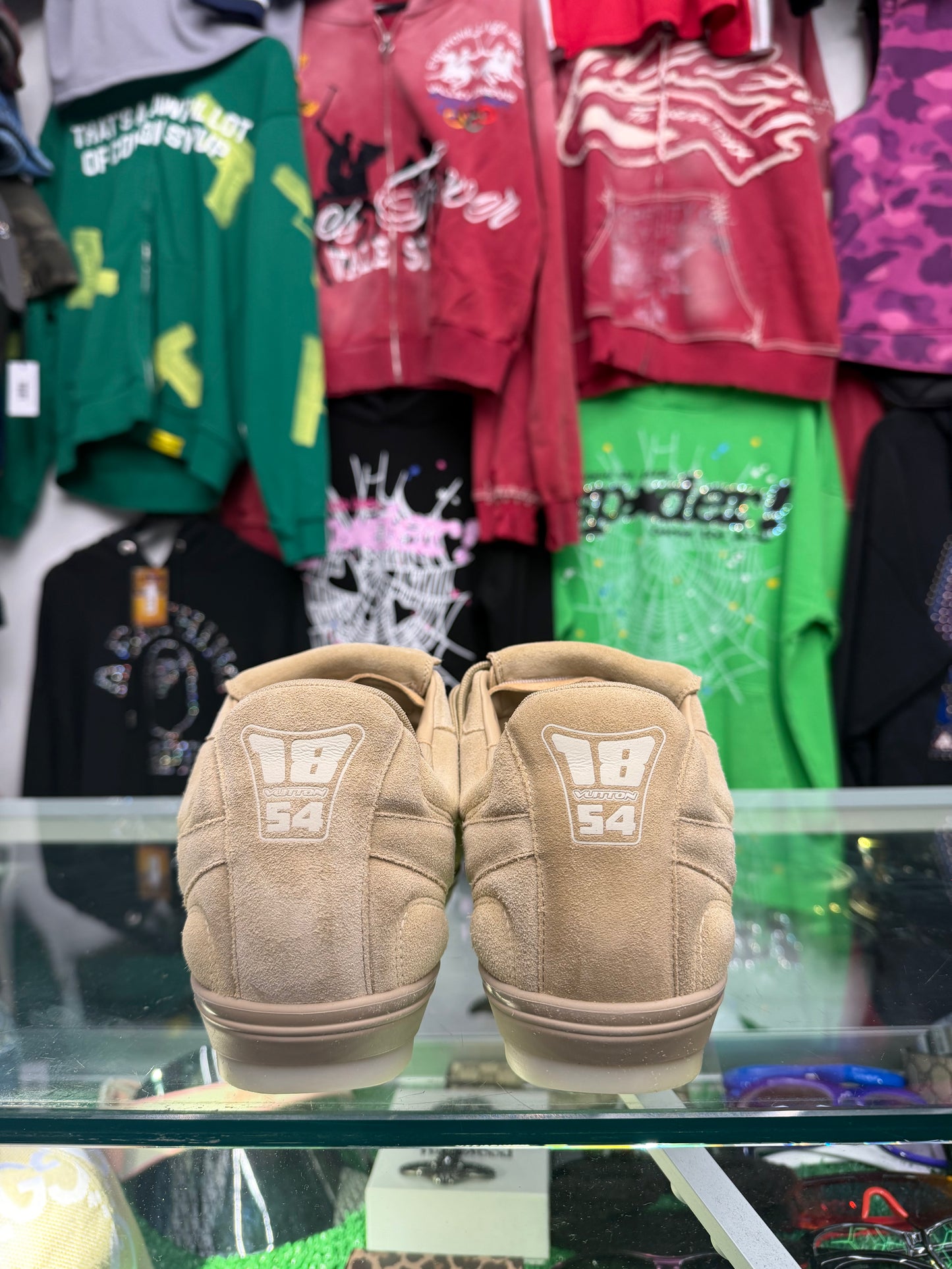 LOUIS VUITTON BEIGE FOOTPRINT (PRE-OWNED W/ BOX)