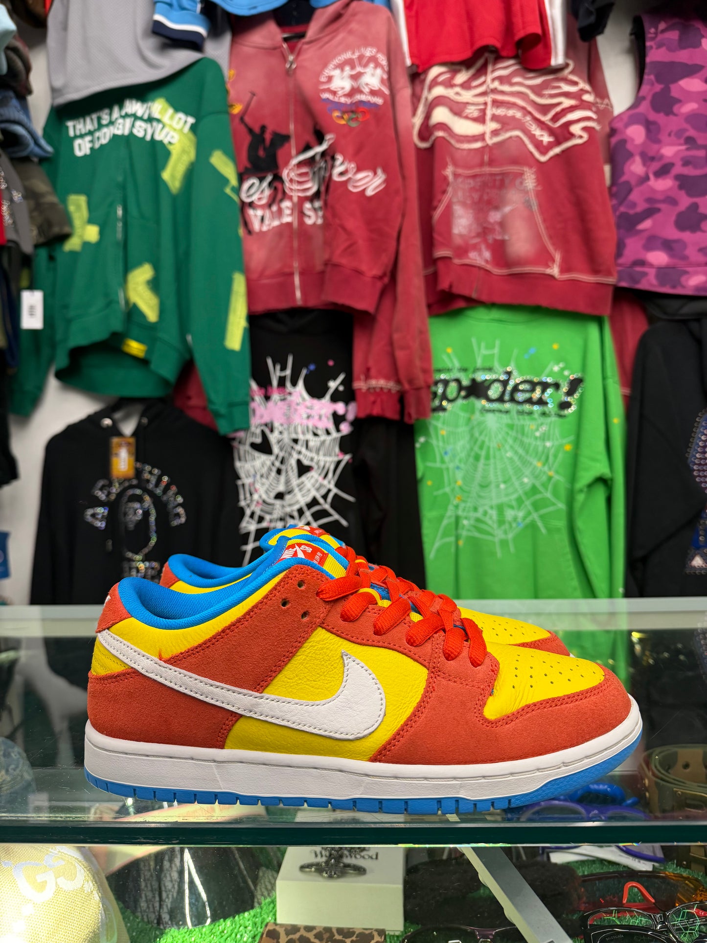 NIKE DUNK LOW SB BART SIMPSON (PRE-OWNED W/ BOX)
