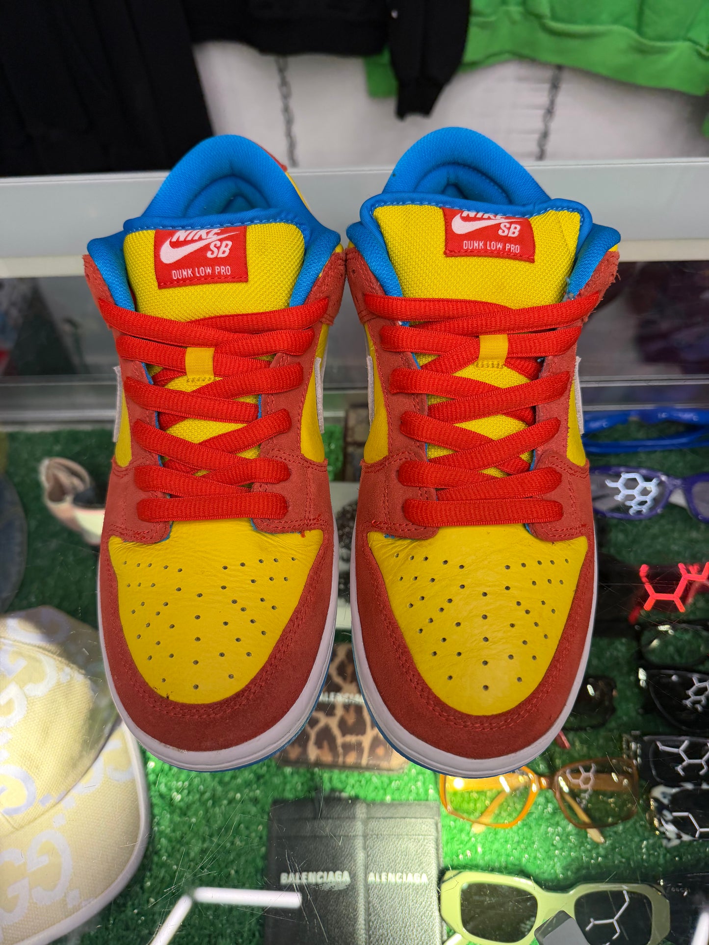 NIKE DUNK LOW SB BART SIMPSON (PRE-OWNED W/ BOX)