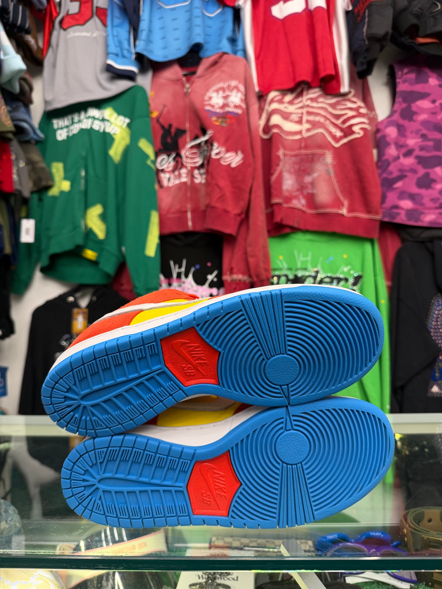 NIKE DUNK LOW SB BART SIMPSON (PRE-OWNED W/ BOX)