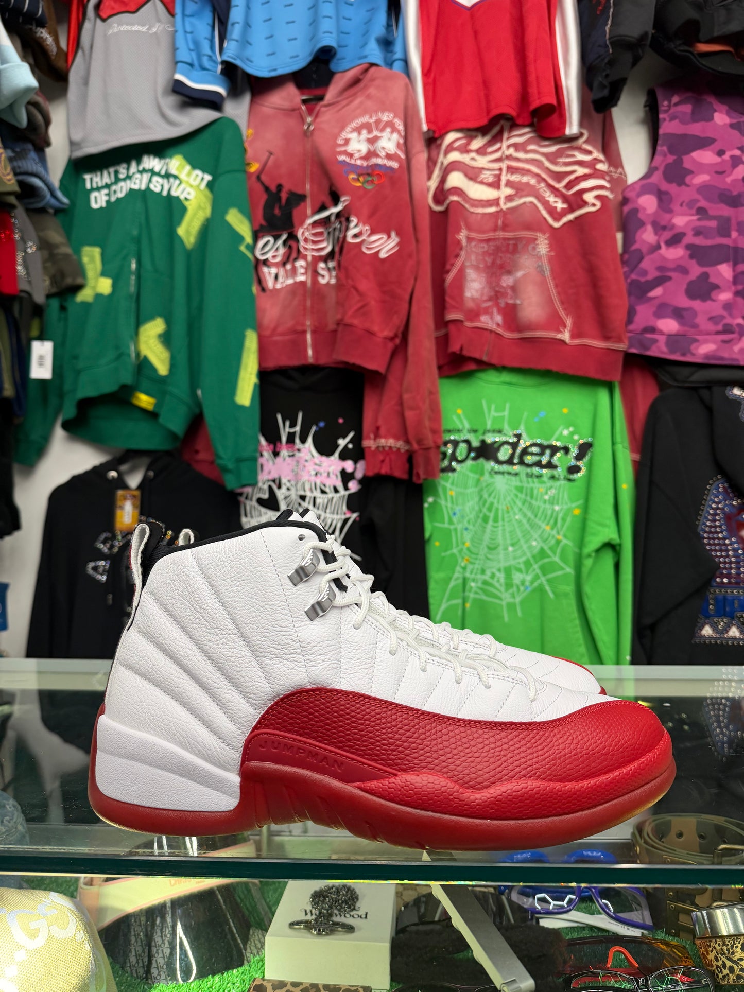 JORDAN 12 CHERRY (PRE-OWNED W/ BOX)